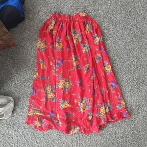 Floral skirt